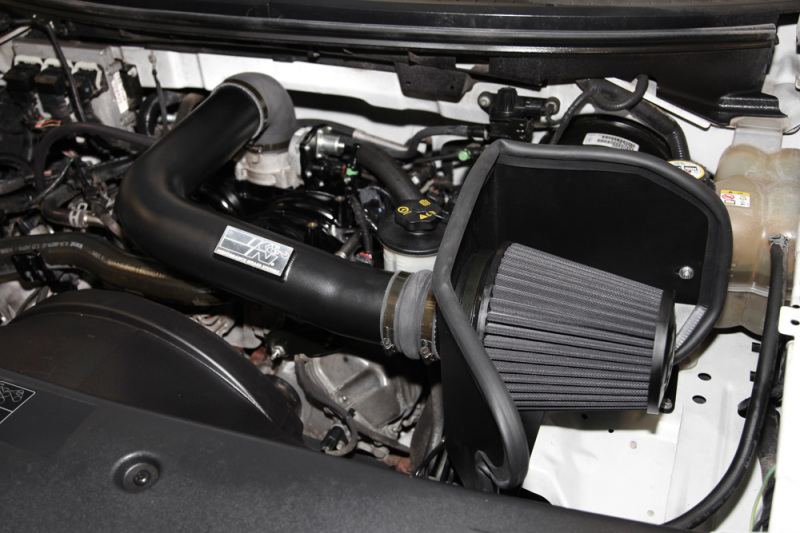 Ford F150 Performance Air Intake - K&N Engineering - Blackhawk - Black - `04-`08